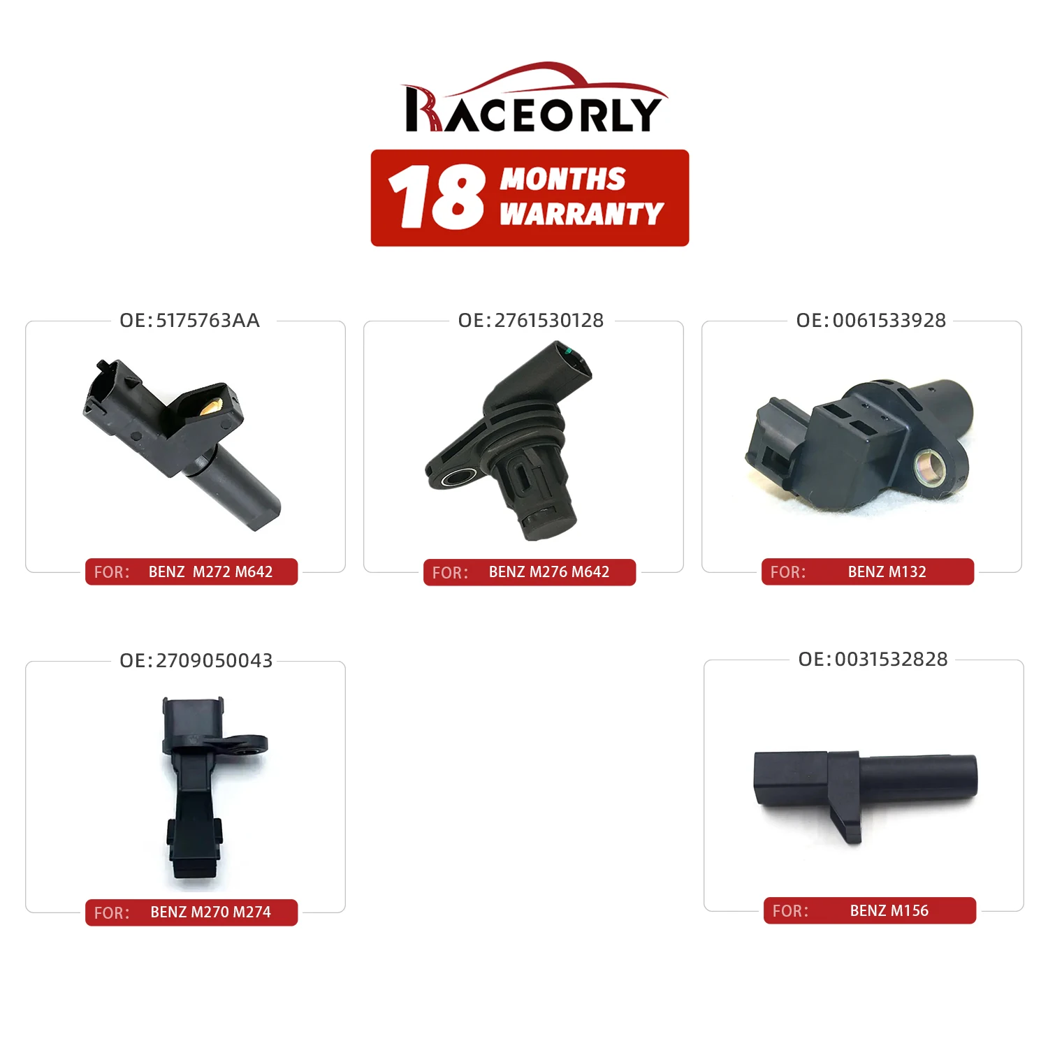 Manufacturer well made Car accessories Crankshaft position sensor 2709050043 2709050600 A2709050043 For benz M270 M274