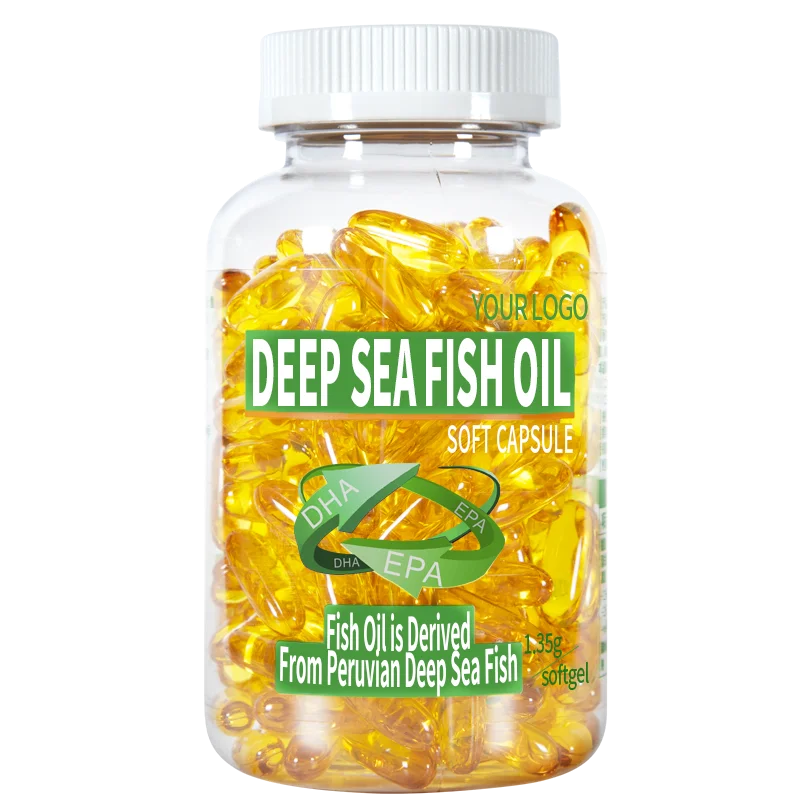 OEM/ODM Three fat reducing products of fish oil soft capsule EPA/DHA  Regulating blood lipid healthcare supplement