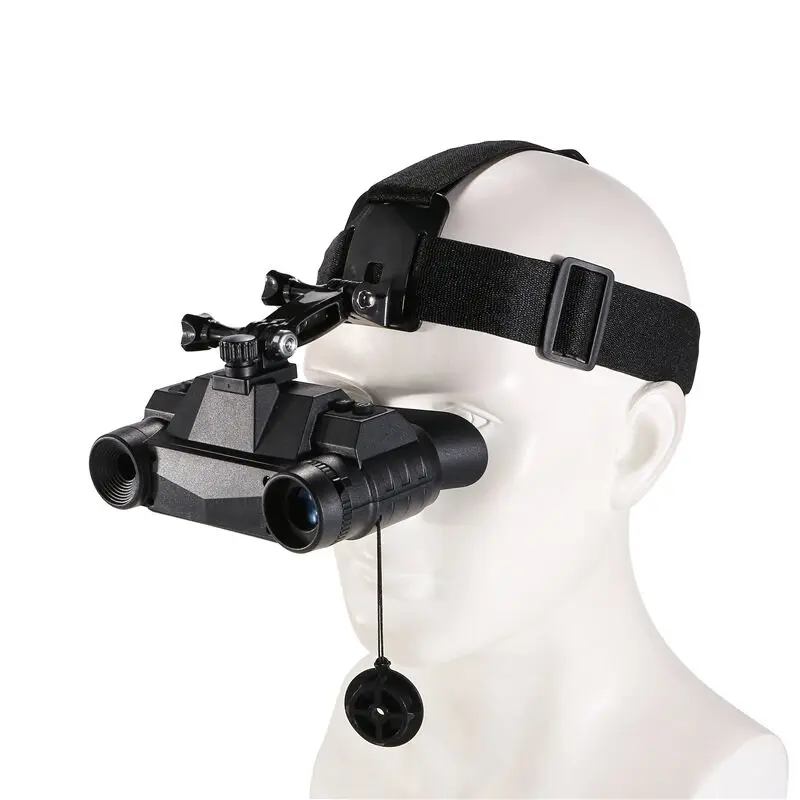 Роскошный NVG-G1 перезаряжаемый налобный Тактический бинокль ночного видения цифровой инфракрасный