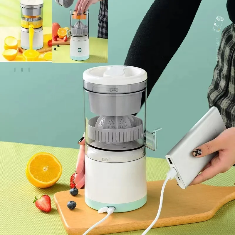 Factory Direct Sales Fruit Orange Slow Juicer Extractor Big Power Electric Portable Orange Juicer Juice Machine