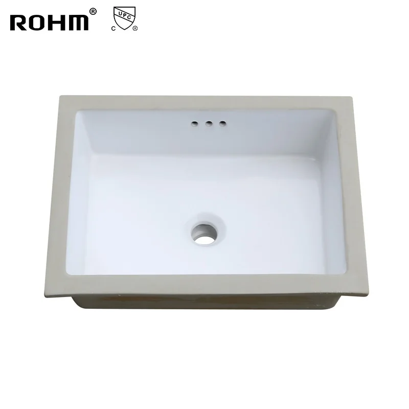 CUS1801-B Bathroom Face Basin Basin Bathroom Sink Under mounted Sink Modern Sink Bathroom