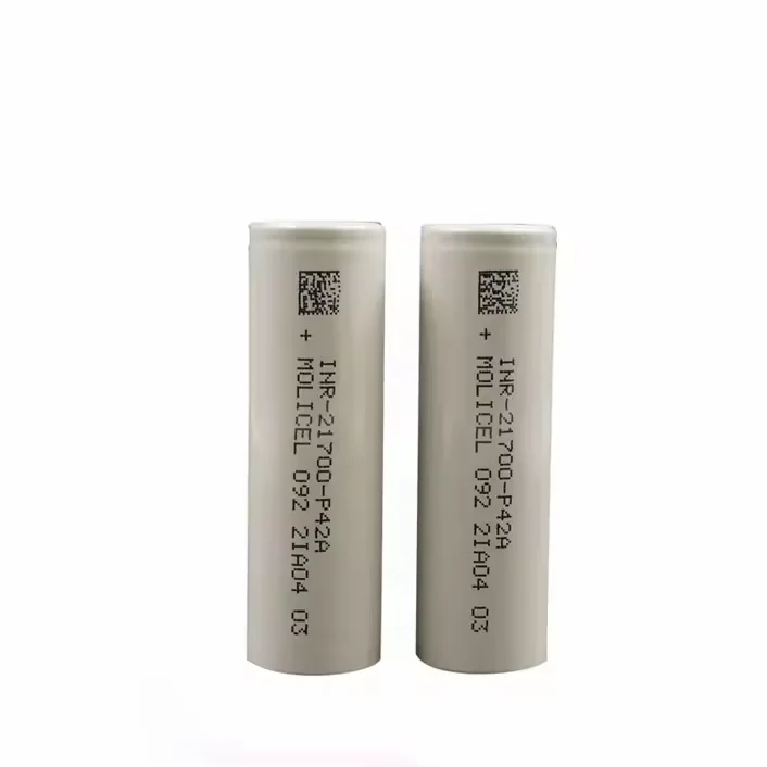 100% original A grade Molicel 21700 P42A Battery 3.7v 4200mAh 45A Lithium Ion rechargeable Battery 21700 For UAV