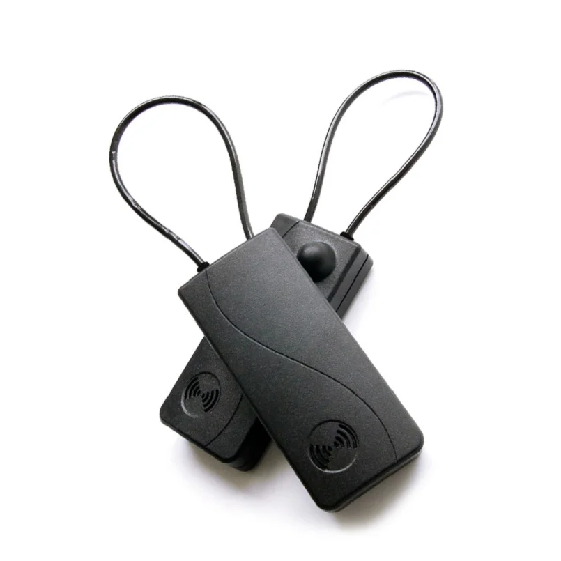 95DB Black Anti-Theft Lanyard Tag EAS Self-Alarm for Handbag Security Manufacturer Wholesale Retail