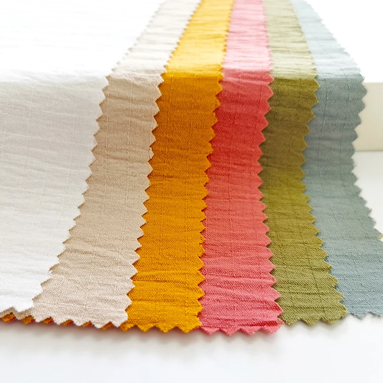 100% Polyester Islamic Style Crepe  Air flow Slub 180D CEY Airflow Fabric