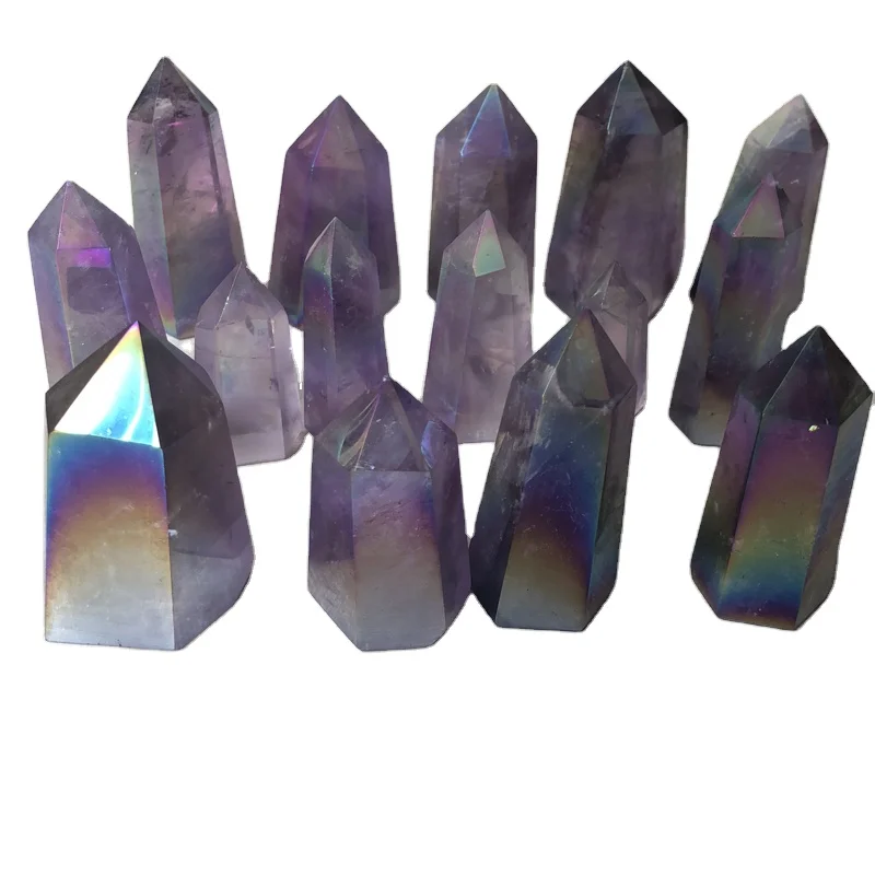 Оптовая продажа, натуральные палочки, кристалл, дух, ангел, аура, кварцевые аметисты