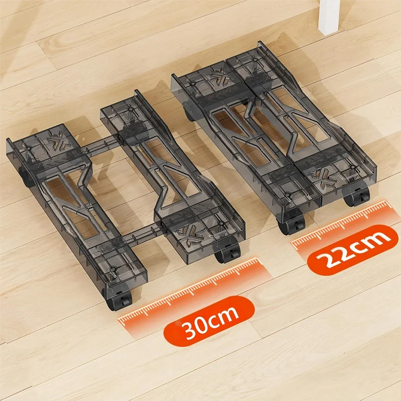 Hot Sale Under Desk Steel Movable Caster Wheels CPU Stand ABS Plastic Colorful Computer Towel Stand Adjustable PC Case Bracket