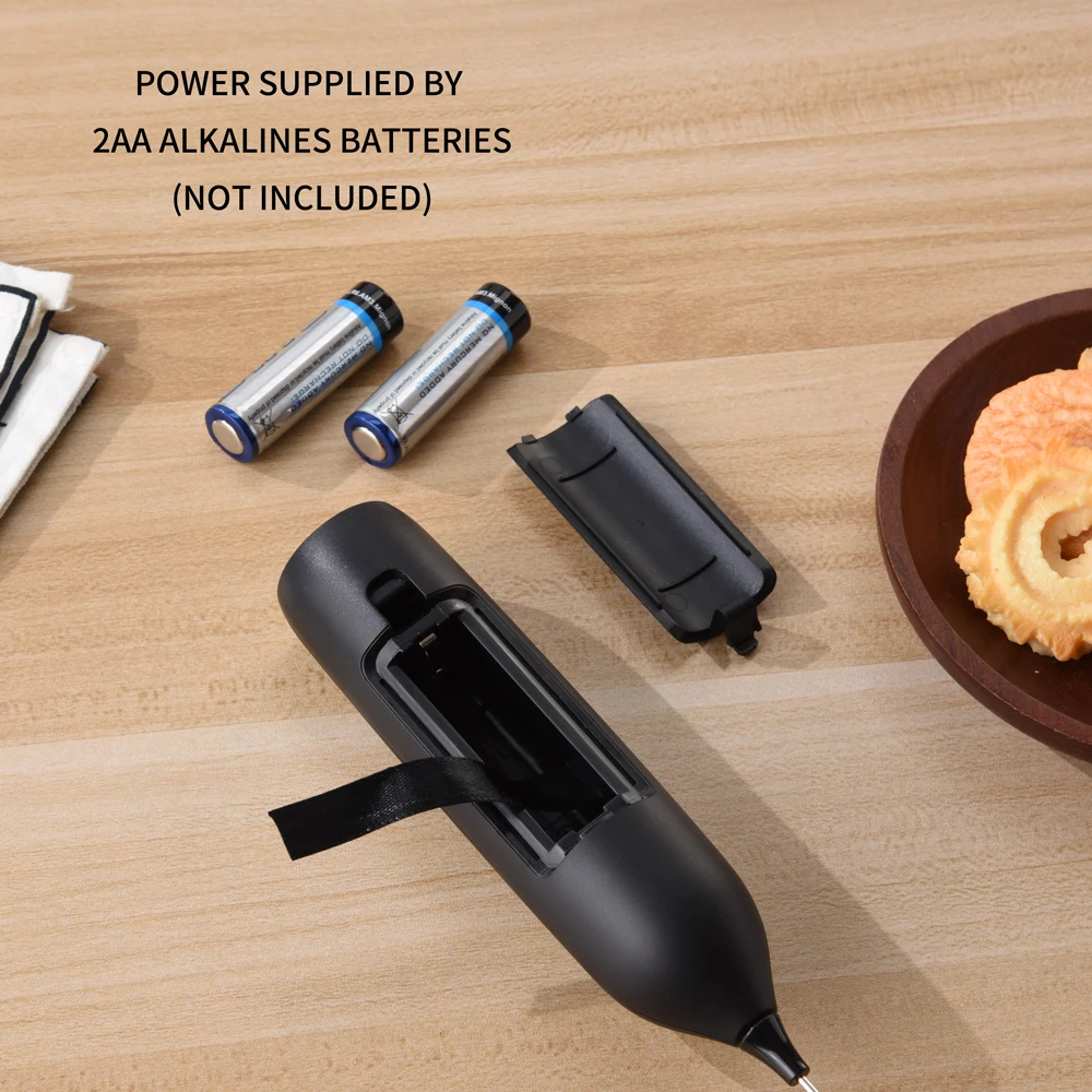 Wholesale New 2AA Batteries Mini Handheld Milk Frother Electric Mixer for Coffee,Chocolate