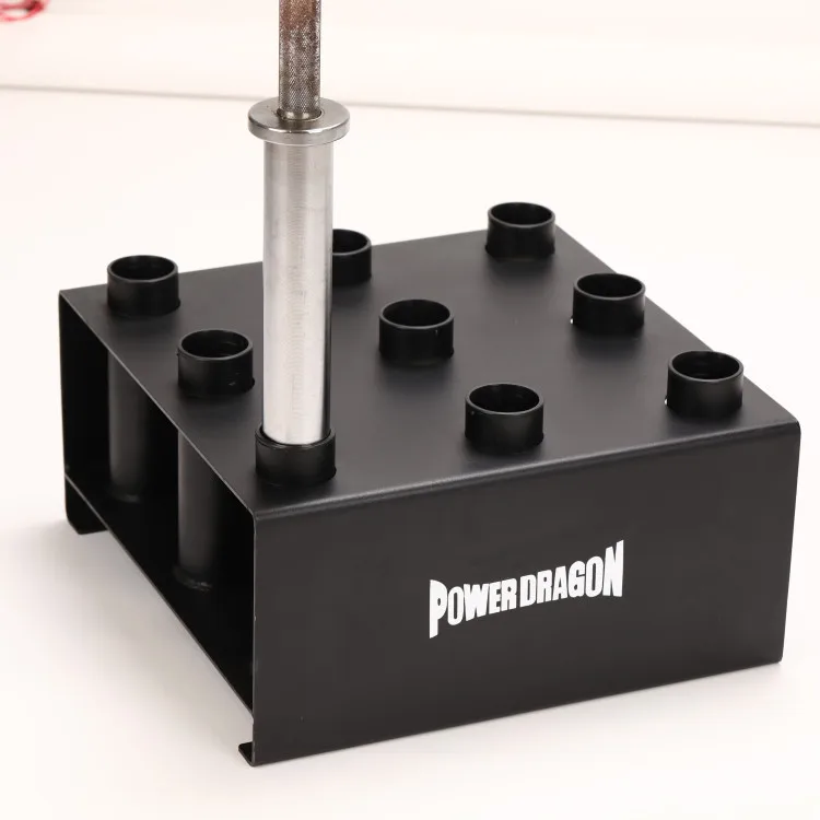 PD nine-hole plunger barbell bar rack Storage rack to store commercial gym equipment special household equipment