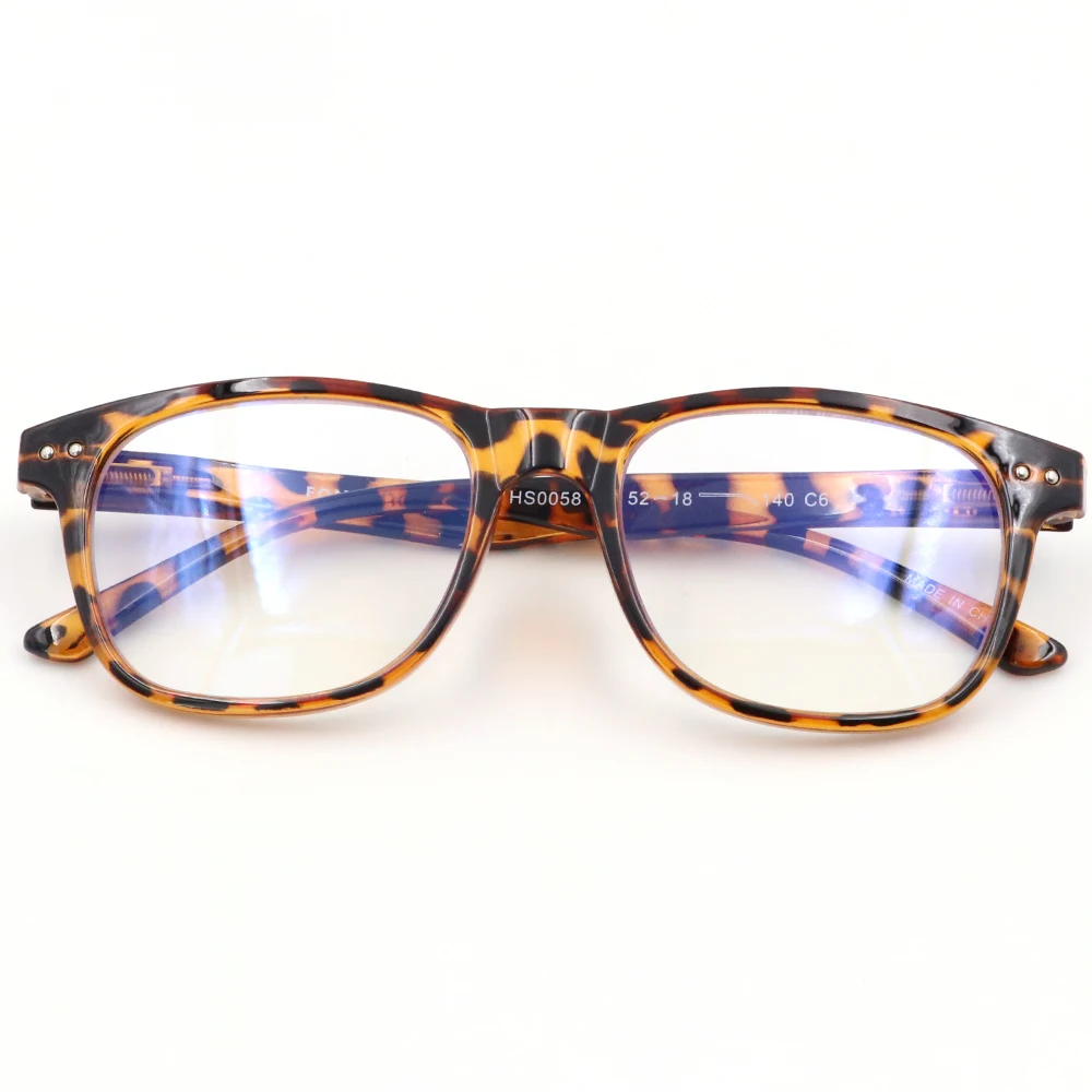 RDC017 High quality plastic frame glasses anti-blue light computer glasses