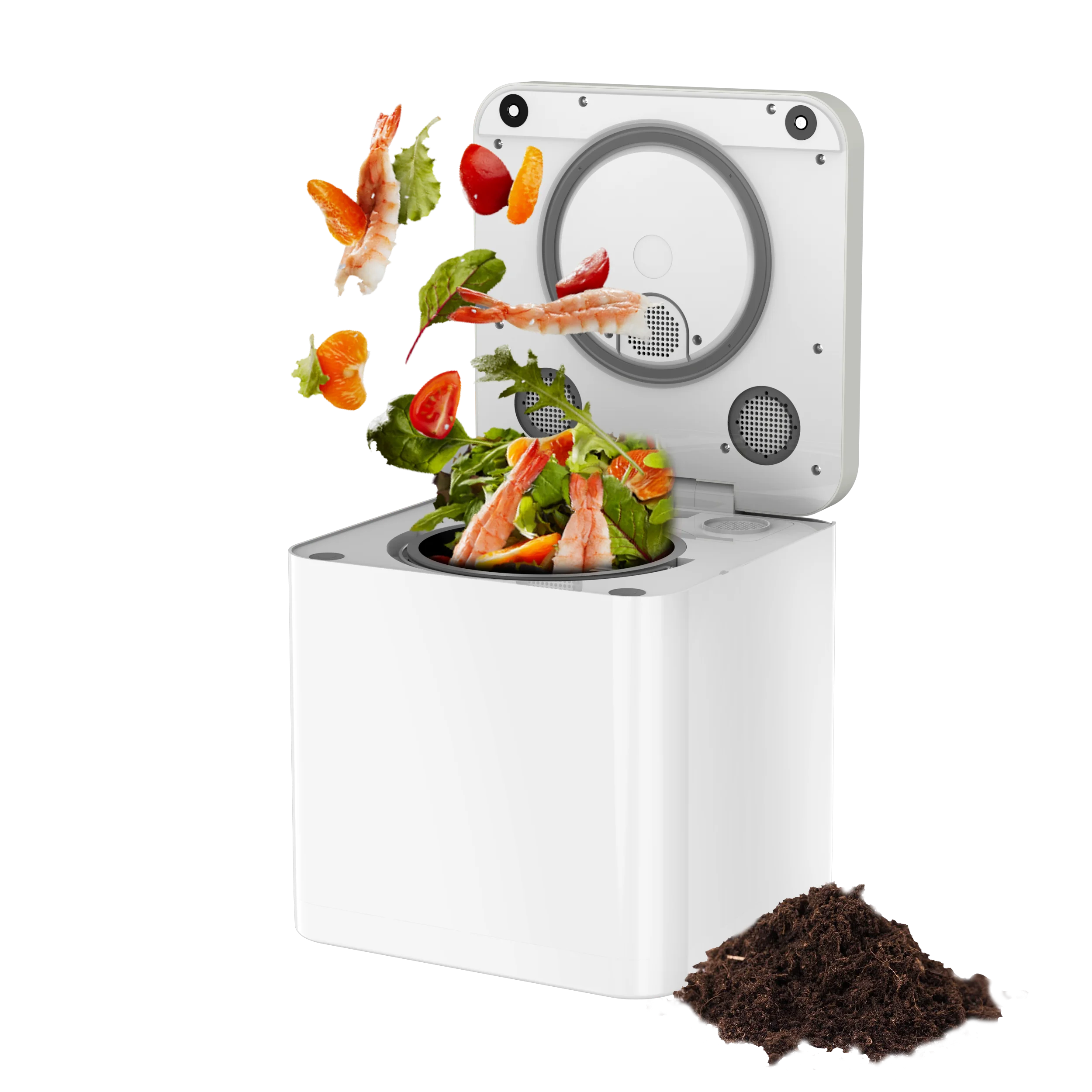 3.3l Dryer Food Compost Bin  Food Waste Compost Plant Electric Composter for kitchen