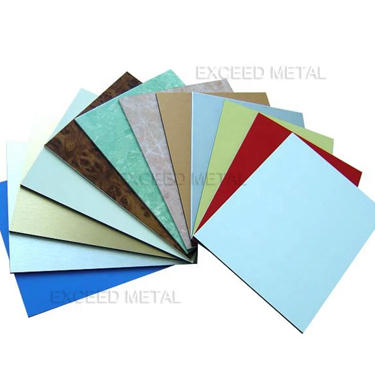 colorful aluminium composite panel for curtain wall