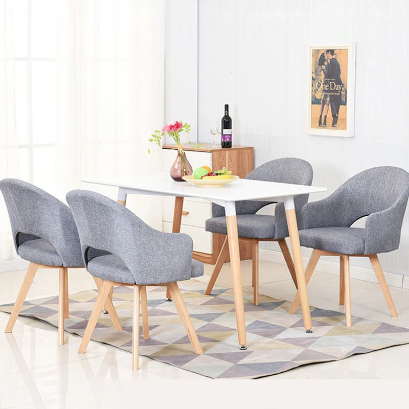 Hot sale  living room furniture luxury navy Nordic modern arm chair wooden legs pu leather sofa chairs for living room