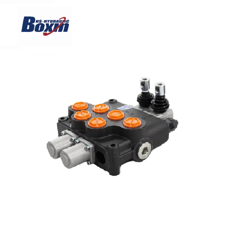 European design 120LPM hydraulic monoblock directional control valve for tipper truck