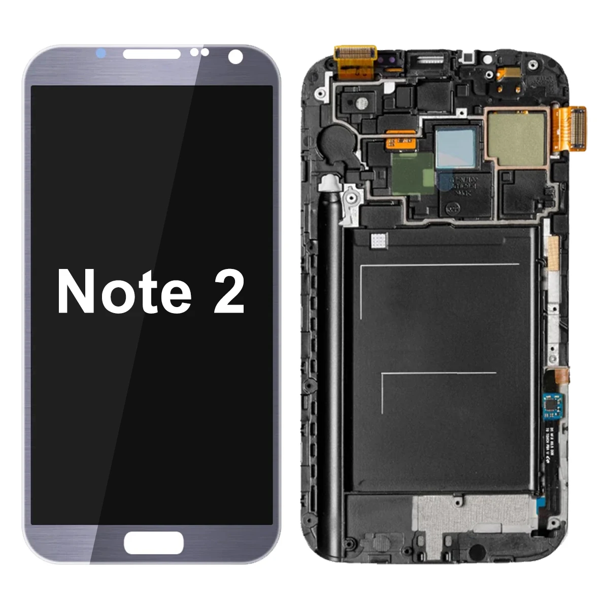 For SAMSUNG Note 2 Lcd Touch Screen 5.5 Inch Lcd Display For Galaxy Note2 N7100 N7105 Mobile Phone LCDs