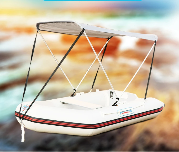 Inflatable clip net ferry awning kayak fishing assault boat folding boat awning