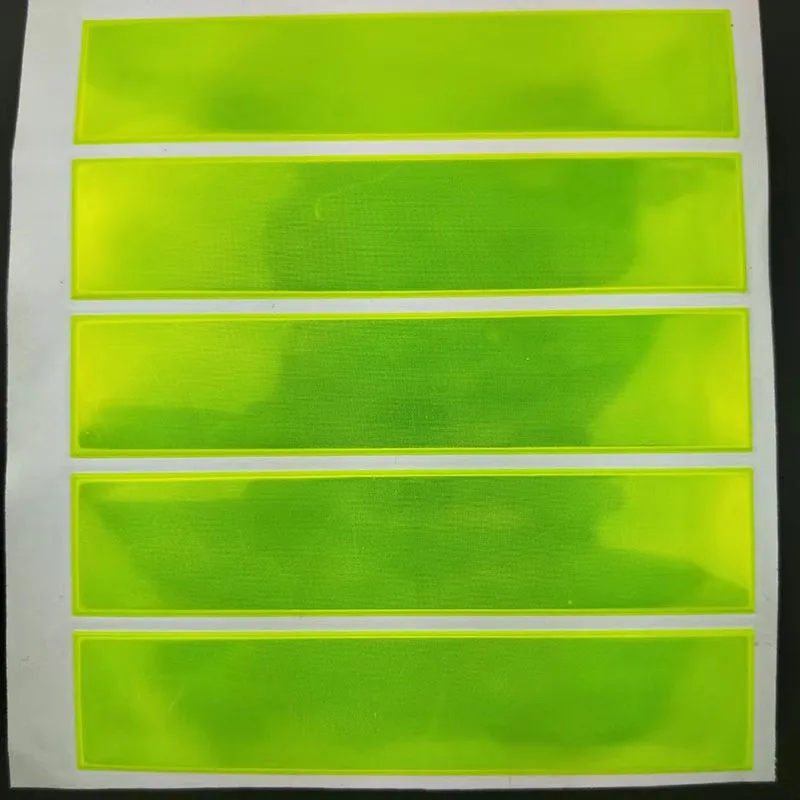 High Adhesive Safety 11 Color Micro Prismatic Waterproof High Visibility PVC Reflective Tape Sticker For Clothing/Vest