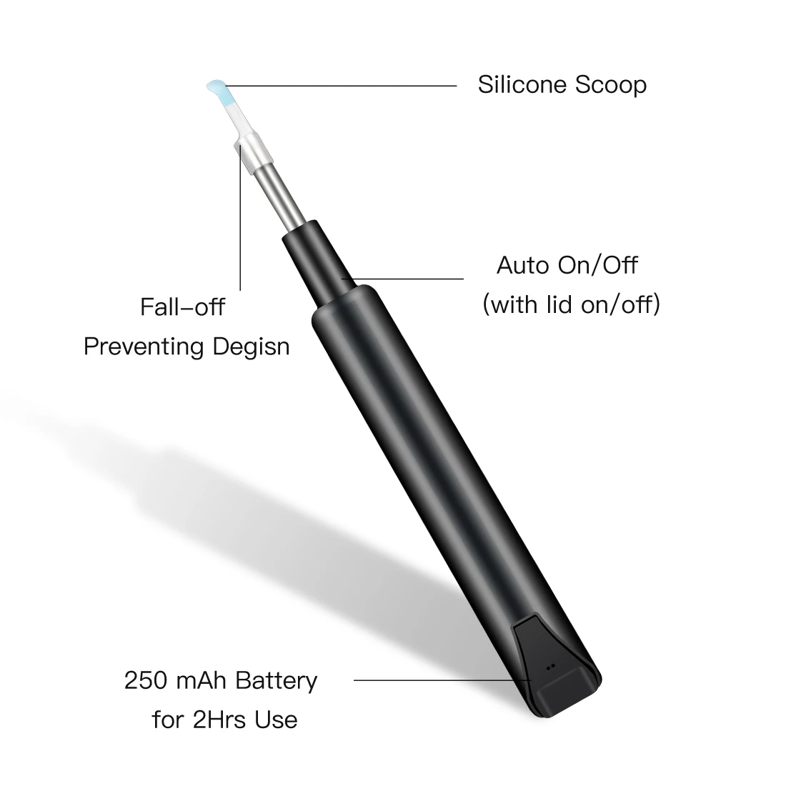 WIFI mini wireless otoscope camera ear cleaner pen rod