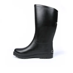 Лидер продаж, модные Нескользящие непромокаемые женские сапоги до колена, резиновые сапоги для верховой езды