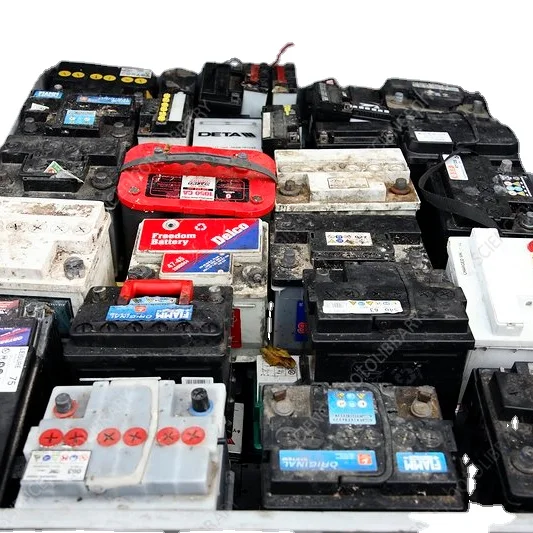 Used Drained Lead Car Battery Scrap Export