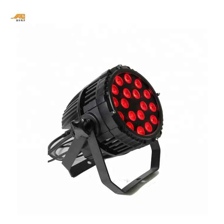 High Brightness Waterproof led 18PCS 10W 4in1 RGBW LED Par Light Foshan Stage Lighting Manufacture