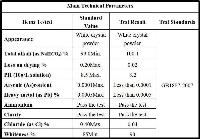 Bicarbonate sodium baking soda Sodiu bcarbote price Granulated sodi bicarbonat  form china Sod bicarbon food grade