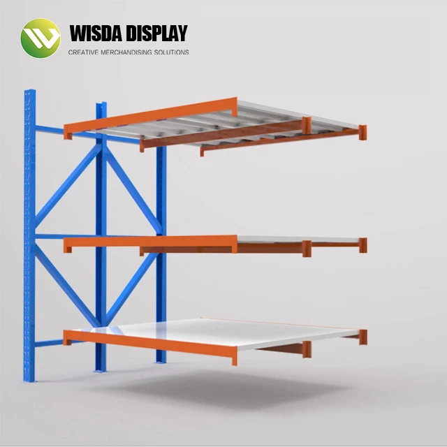 Industrial warehouse Shelf Stacking Rack Metal boltless Rivet for racking system factory warehouse Stacking Racks & Shelves
