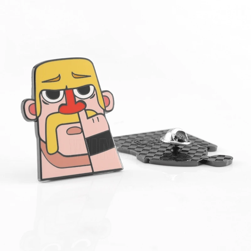 Custom Metal Anime Cartoon Hard Enamel Lapel Pins for Mobile Game from Audit Factory