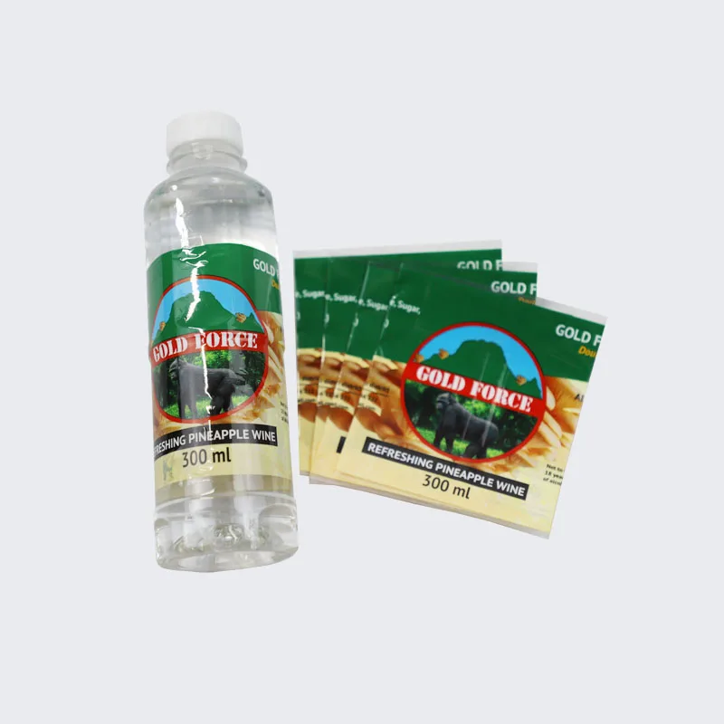 Custom printing bottled waterproof PVC heat shrink wrap label shrink sleeve labels for energy drink bottle