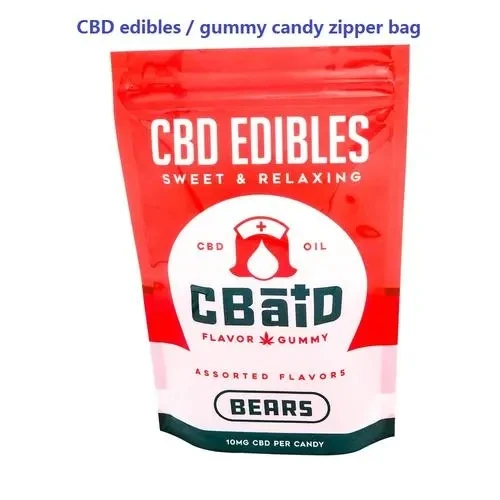 Automatic rotary sugar chewing gum zipper bag packaging machine