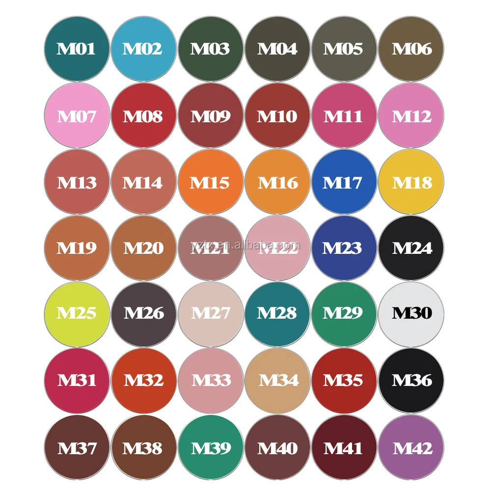 Косметическая Палитра с матовыми тенями для век