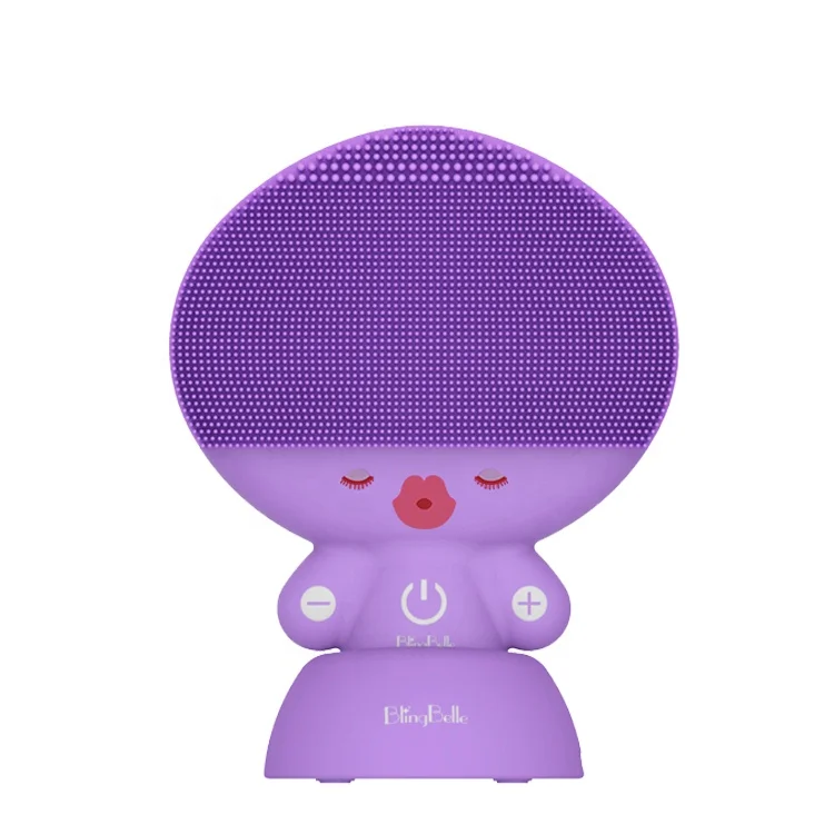 Новинка 2020, Мягкая Силиконовая Водонепроницаемая Очищающая щетка для ухода за лицом с беспроводной зарядкой на седьмом уровне для домашнего использования