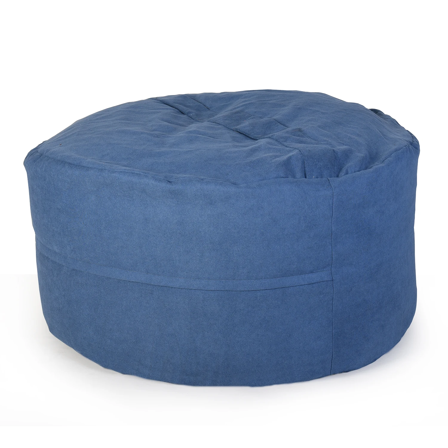 Yunjin RTS 3FT Tufted Polyester Giant Bean Bag Chair Cover (No Filling) for Adults/Comfortable Lazy Sofa Furniture/Removable