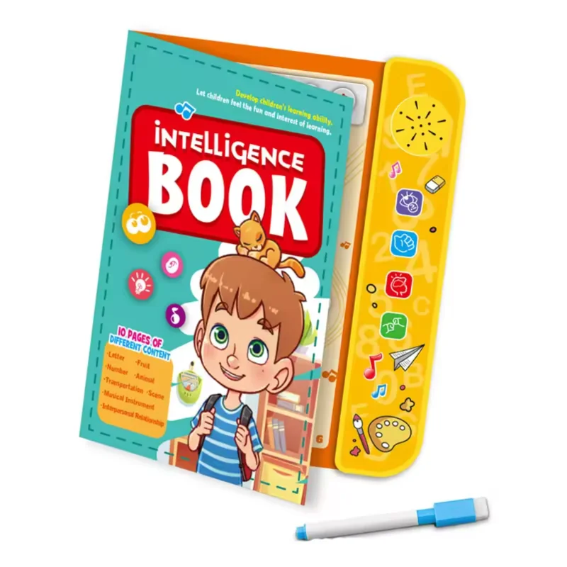 Kindergarten E-book children islamic kid education arabic hebrew chinese english interactive audio animal book
