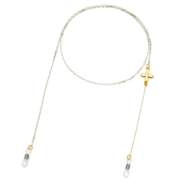 Gold Eyeglasses Sunglasses Chain, Eyeglass Holder, Glasses Laces for Sunglasses Holder