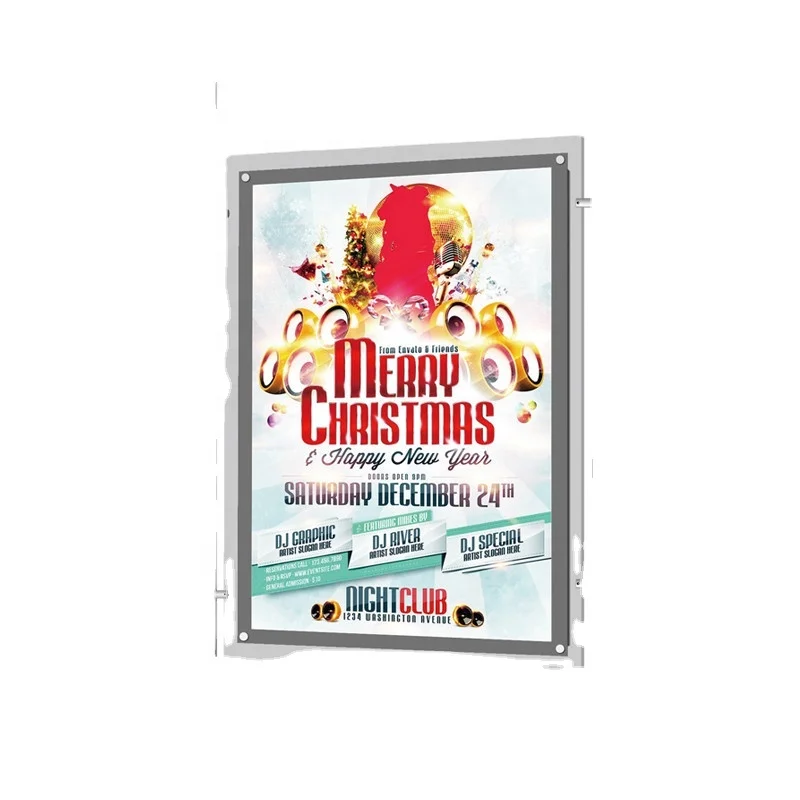 High Quality Led Plexiglass Crystal Light Box