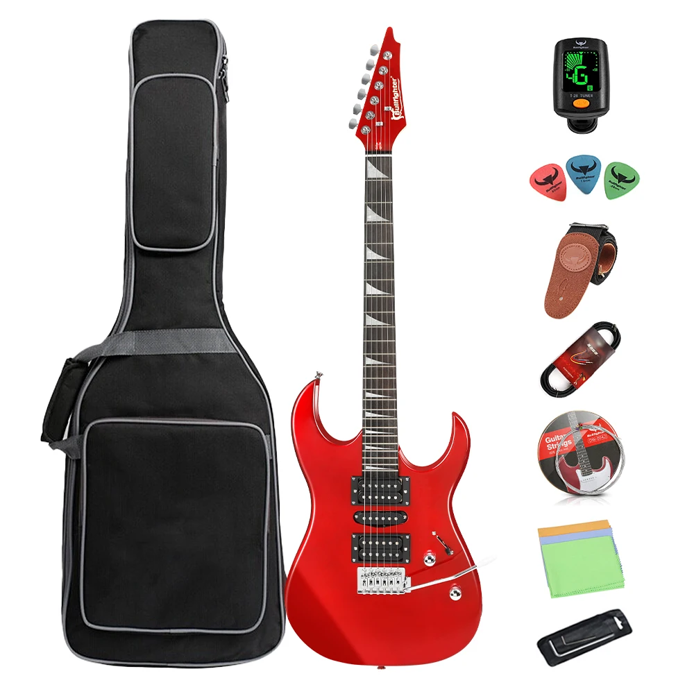 OEM D-150 Musical Instruments wholesale price solo guitare Modern Guitarra white color maple electric guitar electronic