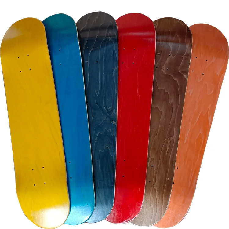 Custom 7 Ply Canadian Maple Old School Blank Skateboard Deck Wholesale Pro Decks