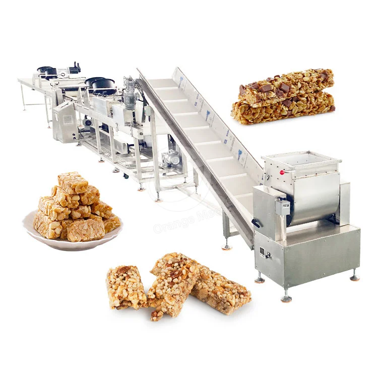 ORME Industrial Fully Automatic Commercial Cereal Bar Cut Machine Small Protein Snack Bar Make Machine