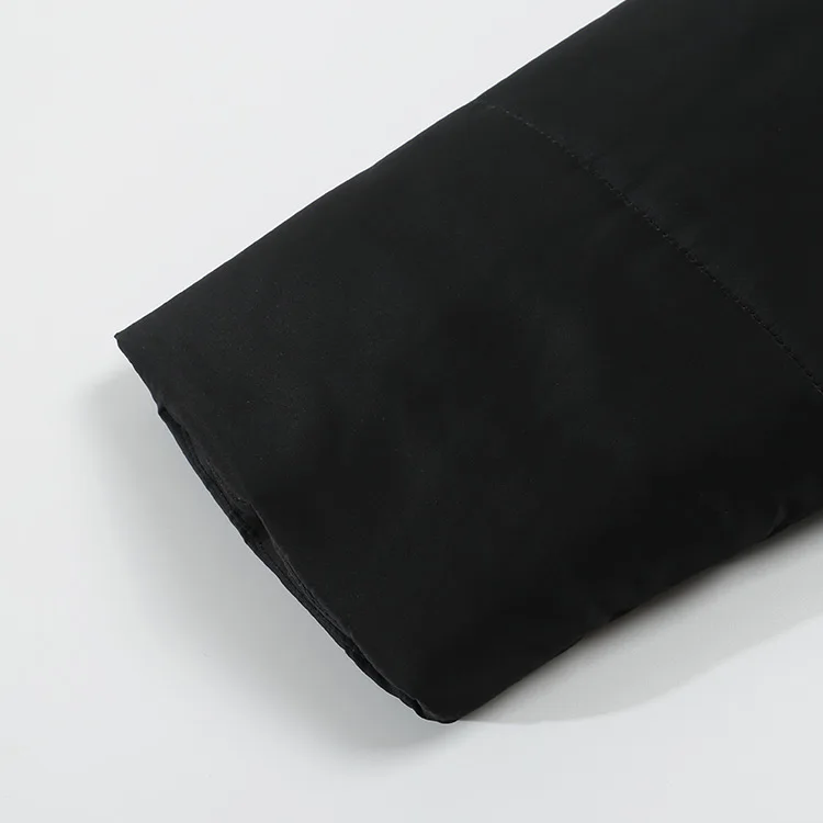 Wholesale Price Casual Sport Windproof  Long Cotton Jackets with Hood Custom Football Team Logo Winter Cotton-Padded Coats