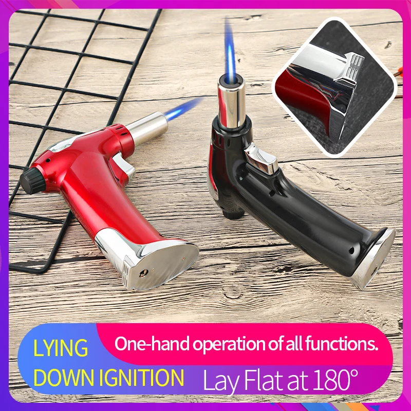 GF-905 wholesale hot sell cigar kitchen butane jet flame torch lighters gas for cooking