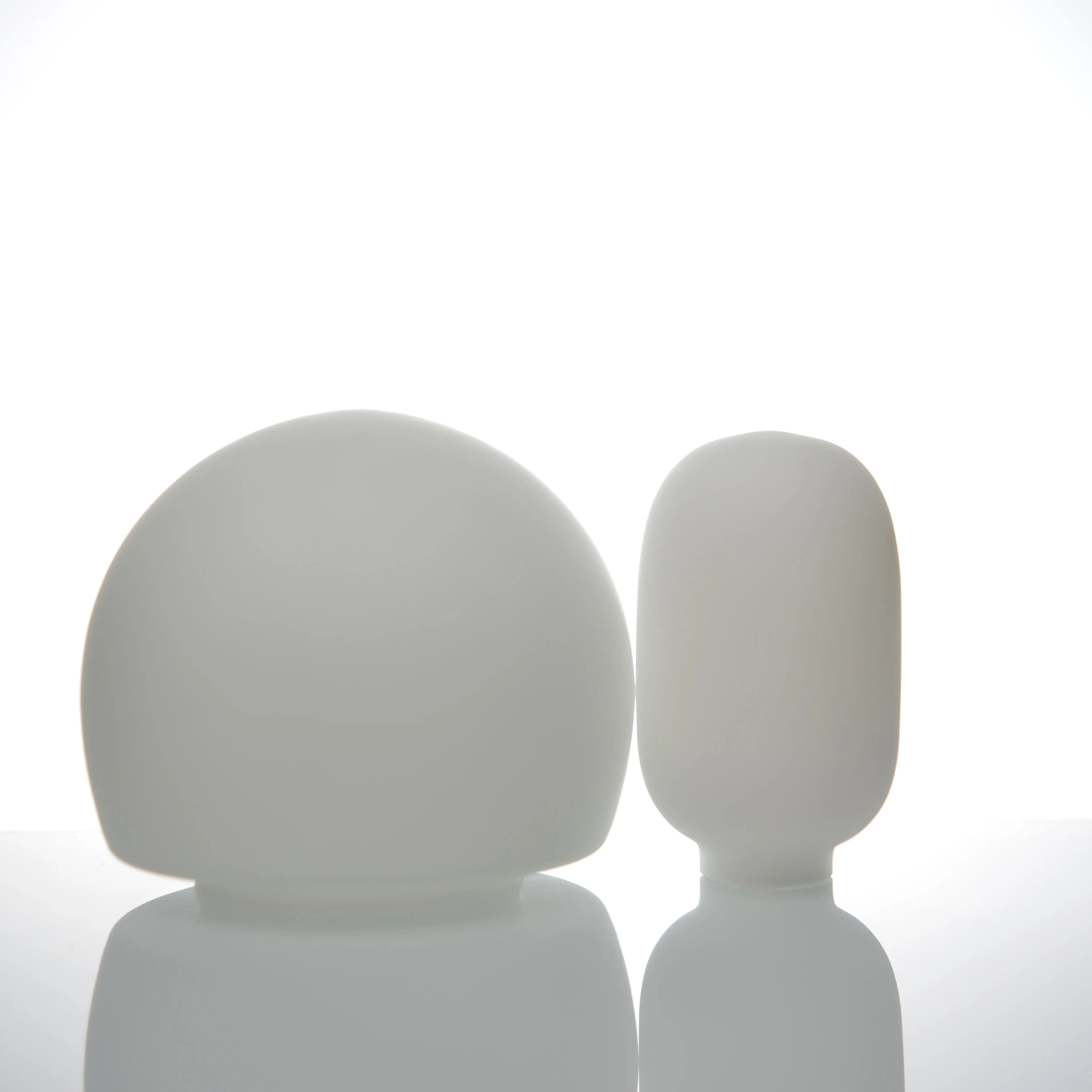 Wholesale Custom 40 80 120Mm High Quality G9 Opal White Chandeliers Pendant Lights Glass Lamp Shade For Home Hotel