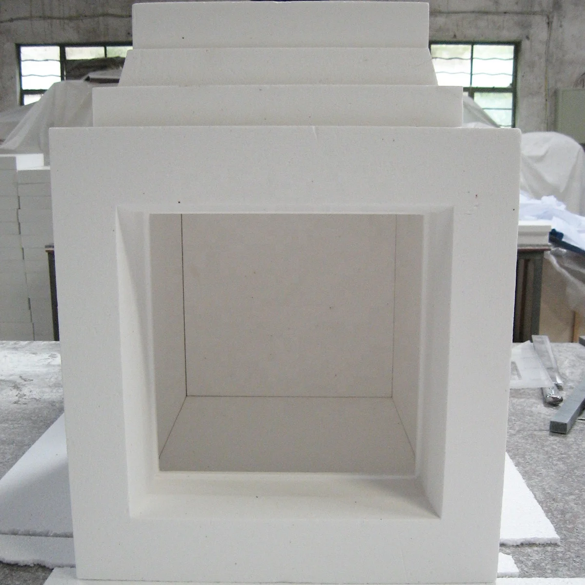 oven ceramic fiber furnace chamber for muffle furnace