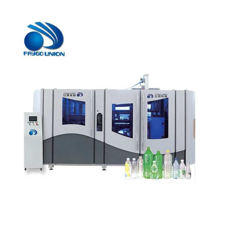 Faygo union plastic bottle blower machinery produce automatic pet bottle blowing machine 2 cavity