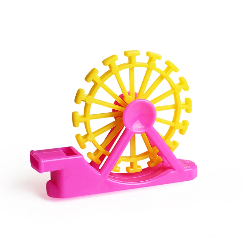 Cheap Surprise Gifts Toys Colorful Ferris Wheel Candy Toy Played Whistles For Children
