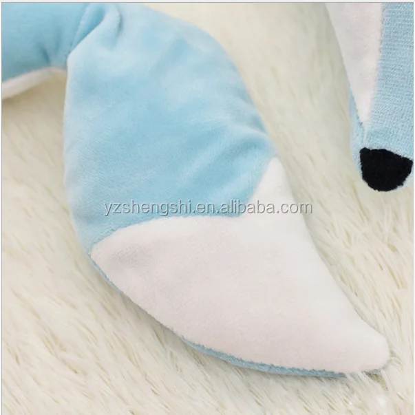 OEM Lovely Fox Animal Cotton Plush U Shape Neck Pillow Travel Car Home Pillow Nap Pillow Health Care