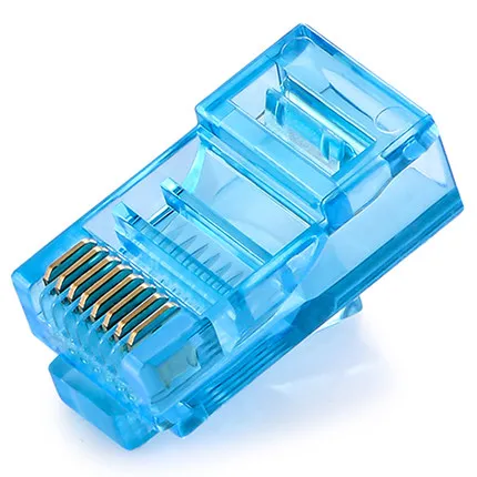 Cantell красочные 8P8C Разъем Cat5 ethernet Разъемы rj45 jack