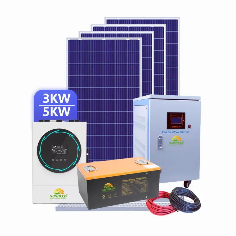 Solar Power Inverter With Mppt 5kw 10kw Pure Sine Wave Hybrid Solar Inverter On Grids  Panel Inverter System