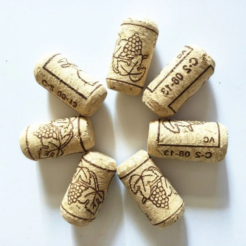 Factory Wholesale Wood Wine Cork Natural Environmental Wine Cork Diy Process Project