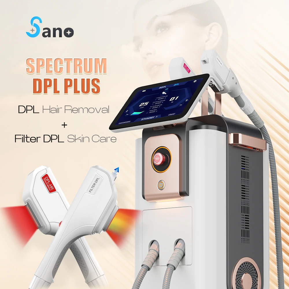 DPL facial rejuvenation skin care ipl machine beauty salon using