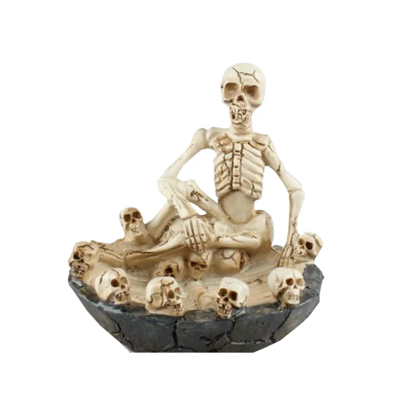 Creatively bone head Shape Resin Ashtray for Decoration